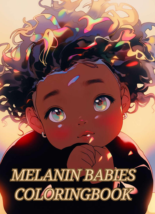 Melanin Babies Coloring Book