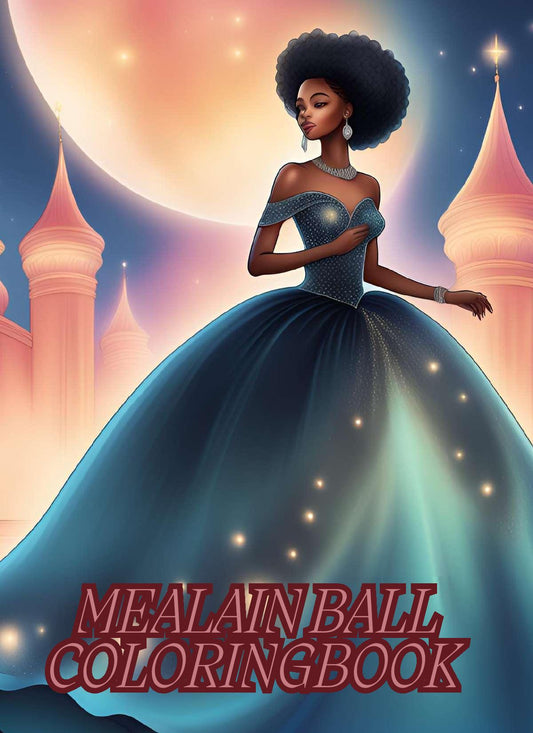 Melanin Ball Coloring Book